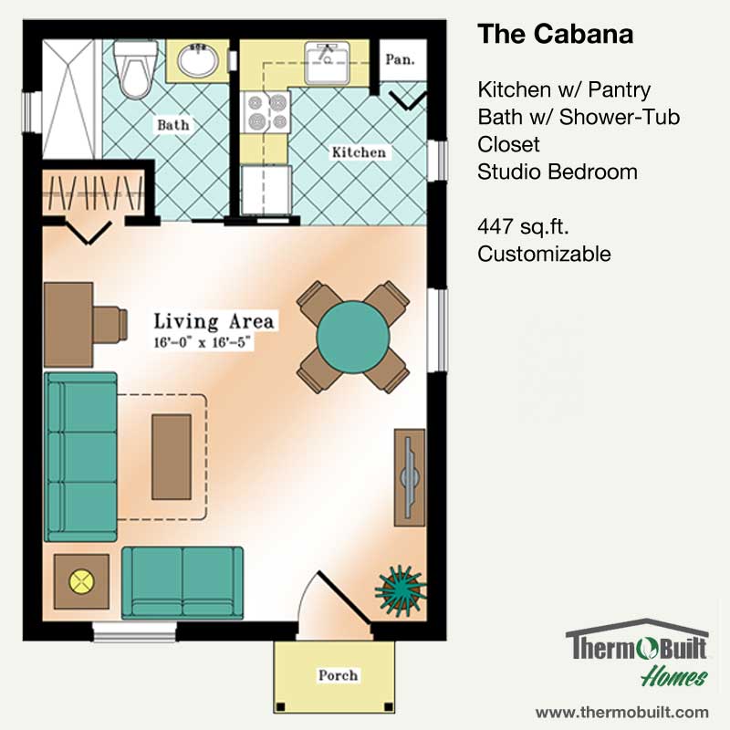 ThermoBuilt Homes - The Cabana Plan