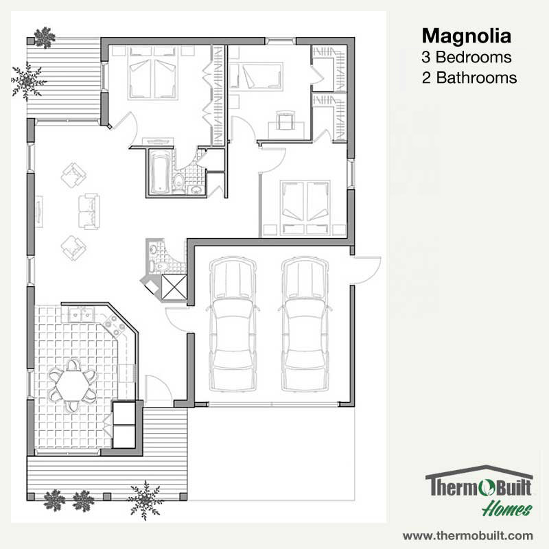 ThermoBuilt Magnolia Floor Plan