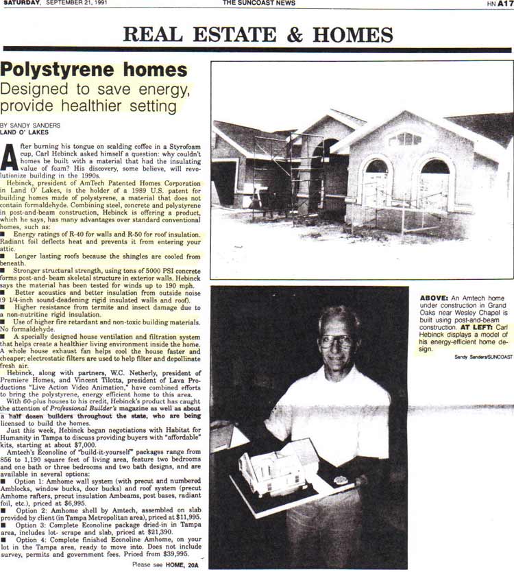 ThermoBuilt-The-Suncoast-Times-Article-September-1991