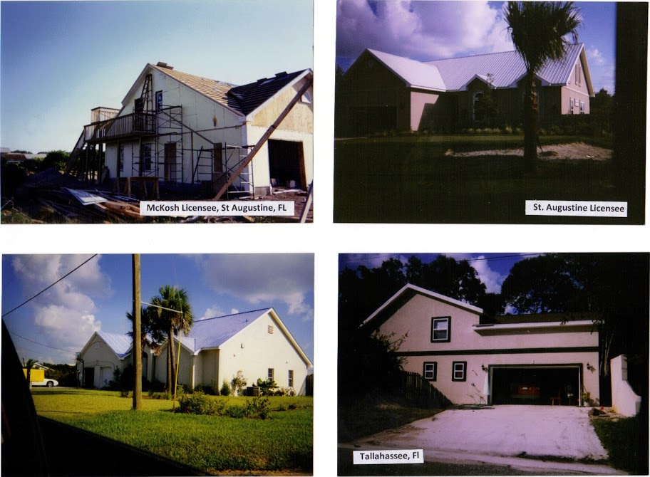 FINISHED HOUSES, McKosh, Jett, St Augustine