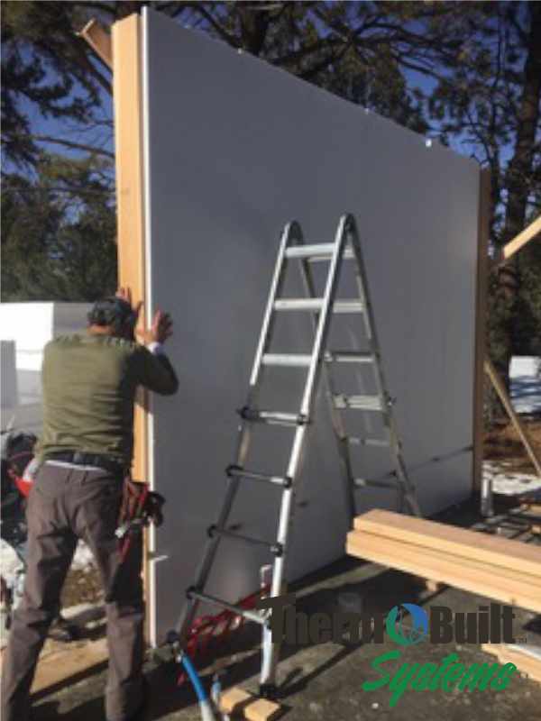 Installing R38 ThermoBuilt Wall Panel