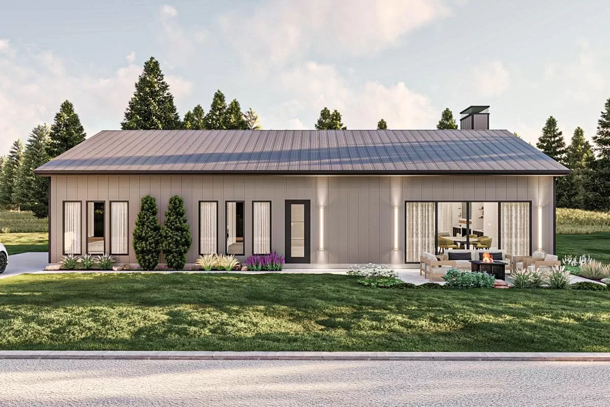 623236DJ FARMHOUSE BARNDOMINIUM STYLE HOME